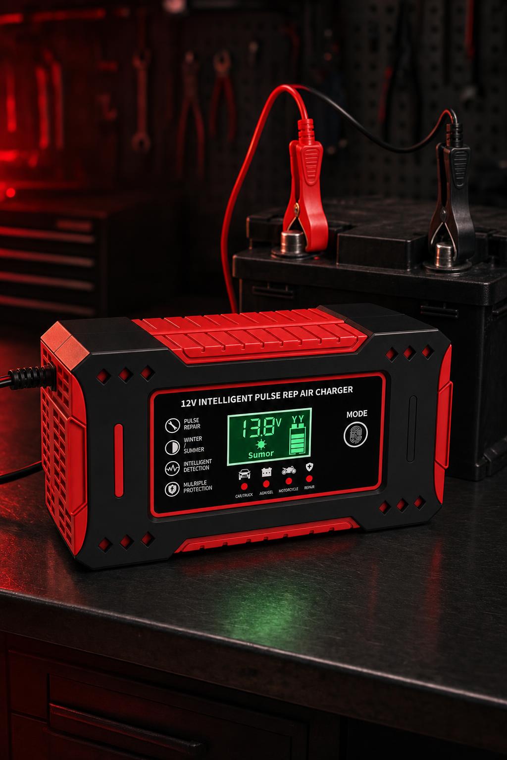 CargaPro12V - Cargador Inteligente de Batería